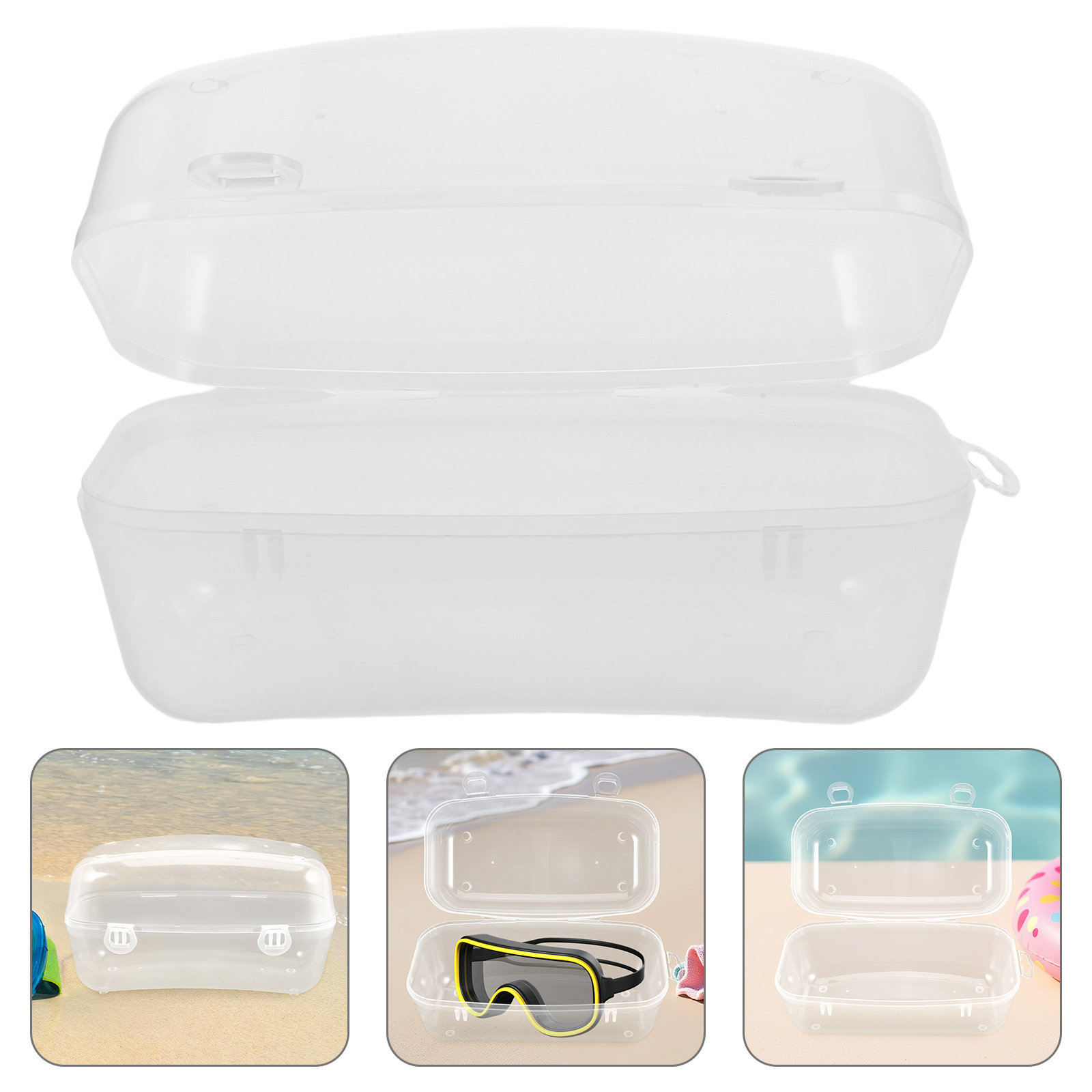 Mask Case Hard Shell - Étui rigide pour masques de plongée,