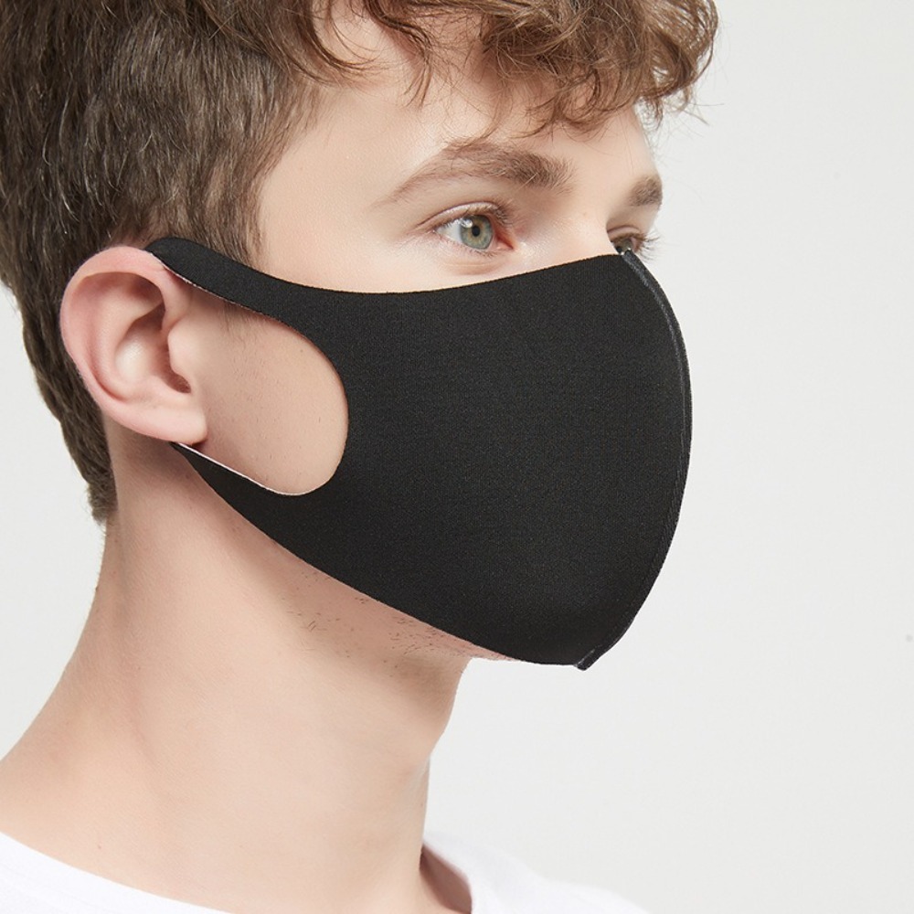 Cloth Face Mask Washable - Nouveau masque respirant en soie glacée,