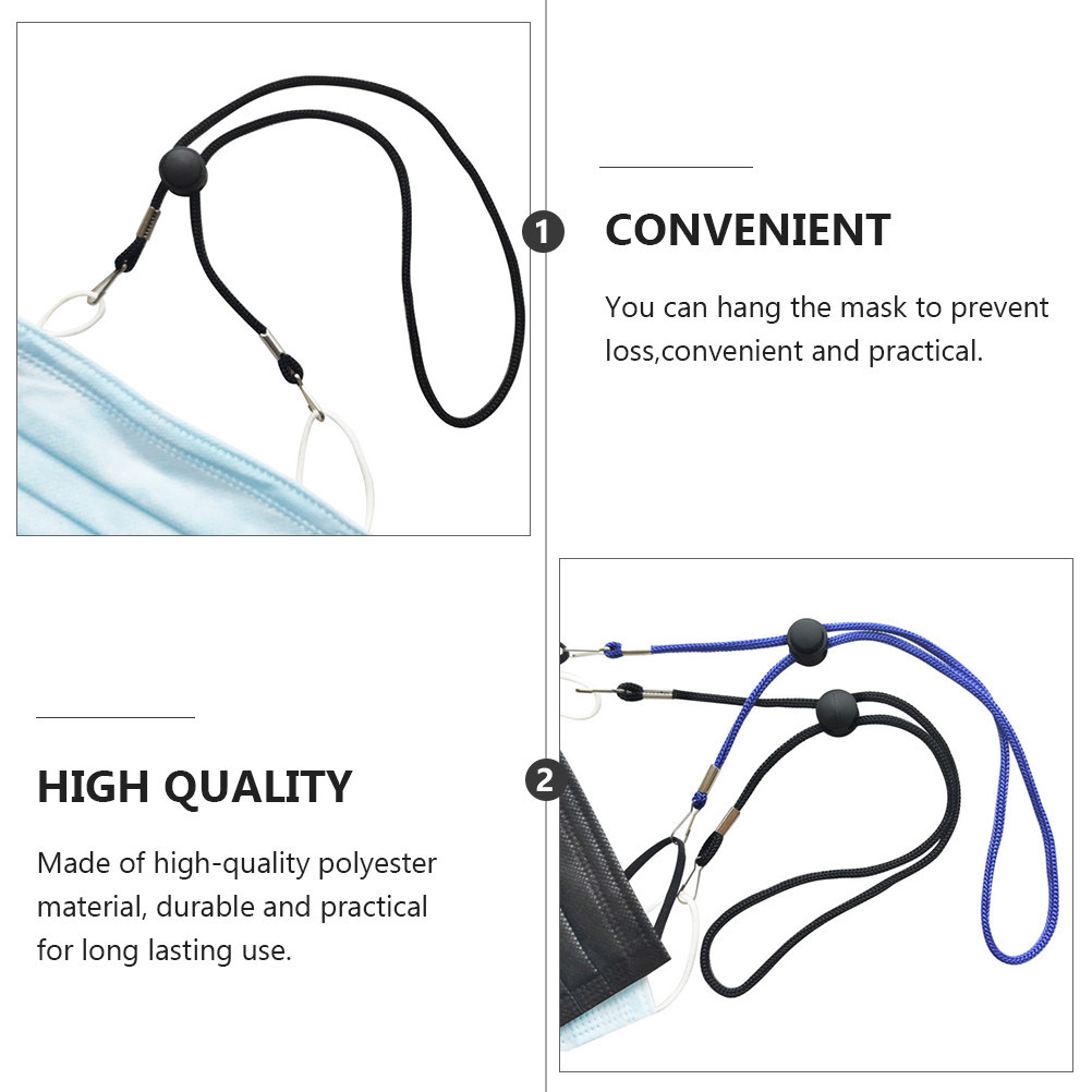 Mask Ear Saver Strap - 10 pièces de cordon anti-chute pour