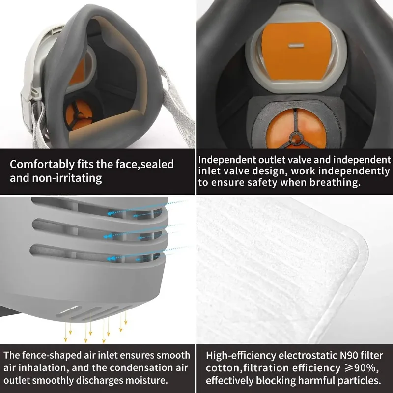 Masque Anti-poussière + 20 piè - Dust Mask Construction avis et prix